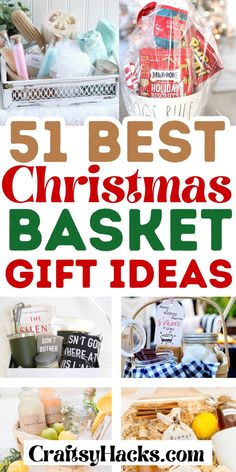 the best christmas basket gift ideas