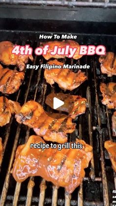 how to make the 4th of july bbq easy piping marinade recipe video