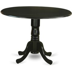 a black table with an oval top and four legs, on a white background photo