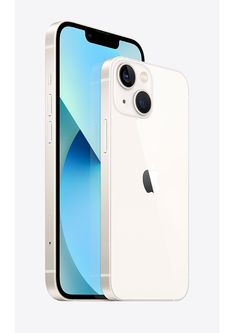 the new iphone 11 is shown in white and has a camera attached to its back