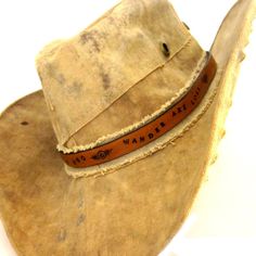 Add a personalized phrase to this hand tooled custom hat band. Leather Hat, Hand Tooled Leather, Leather Hats, Hat Band, Custom Hats, Personalized Leather, Signature Collection, Leather Tooling, Design Model