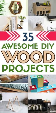 25 awesome diy wood projects that are easy to make and great for home decor