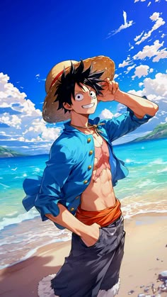 Monkey D. Luffy #2 [9:16] [AI] #onepiece #luffy #strawhatpirates Luffy Standing Pose, Midjourneyart Luffy, Luffy Realistic, Luffy Muscle, Luffy Photo, Luffy Hot, San Gohan