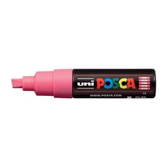 a pink marker pen with the word poca on it's end in front of a white background