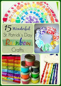 rainbow crafts for kids and adults to make