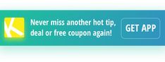 a sign that says never miss another hot tip, deal or free coupon again