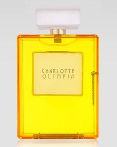 Charlotte Olympia Scent Perfume Clutch Olympia Perfume, Transparent Purse, Scent Perfume, Novelty Bags, By Charlotte, Fragrance Design, Charlotte Olympia, Signature Scent