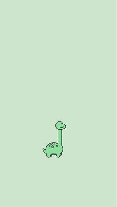 an image of a green dinosaur on a light green background