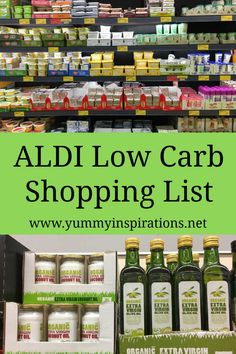 ALDI Low Carb Shopping List On A Budget + Ketogenic Diet Foods Grocery Haul Video – an ALDI Keto list of products to seek out at ALDI that are Low Carb High Protein friendly. Budget Keto, Low Carb Shopping List, Low Carb Grocery List, Low Carb Grocery, Keto Shopping List, Low Glycemic Diet, Keto Grocery List, Keto Diet Food List, Grocery Haul