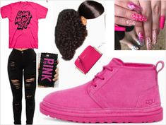 Pink Ugg Neumel Outfit, Baddie Crocs, Ugg Neumel Outfit, Ugg Neumel, Comfy Casual Outfits, Clueless Outfits