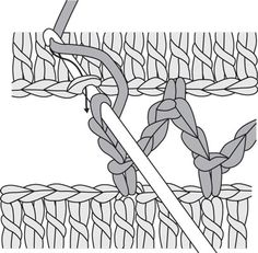 an image of a knot that is connected to the ground and has two ends in it