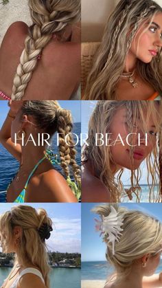 Long Hair, The Beach, Braids, Plaits