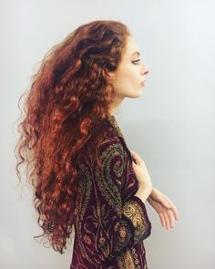 Scarlett Sabet, Helmet Hair, Shave My Head, Haircut And Color, Spoken Word, Dream Hair, Ginger Hair, Long Curly, Pretty Hairstyles