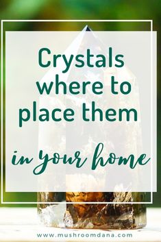 Crystal Healing Chart, Crystals Healing Properties, Spiritual Crystals, Crystals In The Home, Crystal Meanings, Spiritual Healing