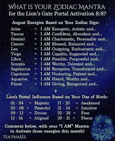 the zodiac sign for what is your zodiac mantraa, and how does it work?