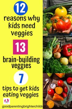 the top ten vegetables for kids to eat