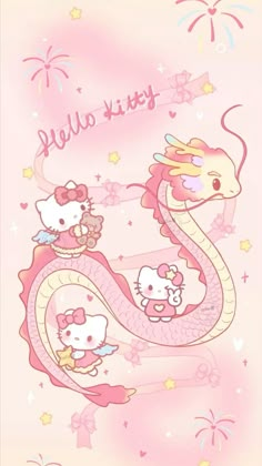 Hello Kitty Wallpaper Hd, Pink Wallpaper Hello Kitty, Images Hello Kitty, Walpaper Hello Kitty, Hello Kitty Aesthetic, Kitty Pictures, Kitty Drawing, Hello Kitty Backgrounds, Hello Kitty Drawing