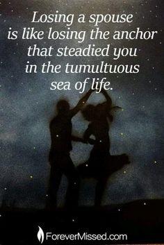 two people are dancing under the stars in the night sky with a quote about losing a sponge is like losing the anchor that ste