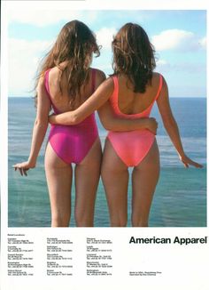 Swimwear Fashion Photography, American Apparel Ad, American Apparel Style, Summer Photoshoot, Vogue Uk, Print Magazine, Ad Campaign, Print Ads, Swimwear Fashion