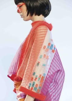 CAMILLE HARDWICK Neon Knitwear, Couture Knitwear, Knitwear Collection, Knitwear Fashion, Asian Inspired