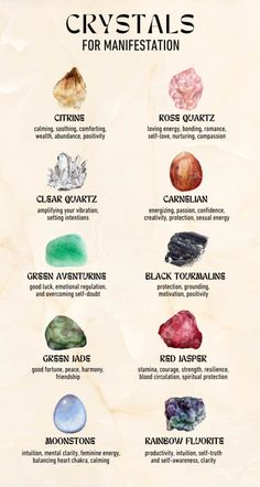 10 Best Crystals For Manifesting Love, Money & Your Deepest Desires Crystals For Harmony, Crystals Identification, Crystals For Wisdom, Crystals For Manifesting Love, Crystals For Manifesting Goals, Crystals Manifestation, Stones For Manifesting, Manifestation With Crystals, Stones For Manifestation