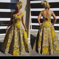 This beautiful African Ankara outfit is Made of 100% quality wax ankara fabric suitable for all types of events. You can add your design, customization or personalize it. It can be made in different colors of fabric of your choice, style and design. You can also send us pictures of a design of your Evening Dress Patterns, Shweshwe Dresses, Long African Dresses, African Prom Dresses, African Dresses Modern, Gaun Fashion, Afrikaanse Mode, African Maxi Dresses, African Traditional Dresses