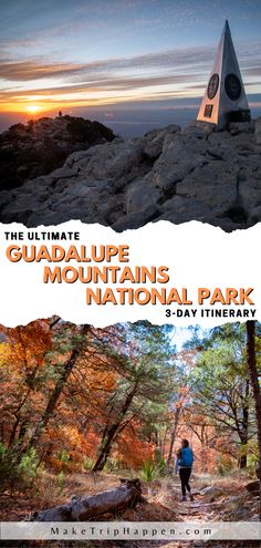 the ultimate guide to the guadalupe mountains national park 3 - day itinery hike