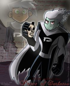 Dark Danny, Danny Phantom Art, O Maskara, Dan Phantom, Going Ghost, Danny Fenton