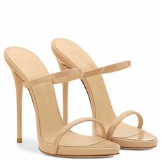 Women's Elegant High Heels Party Dress Pull On Gold Silver Summer Mules Sandals | eBay Mule Shoes Outfit, High Heels Boots, Shoes Heels Classy, Elegant High Heels, Heels Classy, Fancy Shoes, Pretty Shoes, Dream Shoes, Shoe Obsession