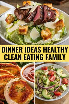 Dinner Ideas Healthy Clean Eating Whole Food Eating Plan, All Natural Recipes Clean Eating, Super Food Recipes Clean Eating, Easy Clean Eating Recipes For Beginners, Easy Clean Eating Meals, Realistic Healthy Meals, Organic Meals Recipes, Fast Healthy Dinner Recipes, Simple Healthy Meal Plan