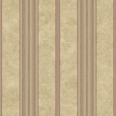 a beige and brown striped wallpaper