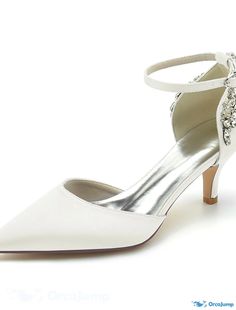 OrcaJump - Chaussures de mariage pour femmes à talon haut, pointu, luxueux et élégant, Closed Toe Wedding Shoes With 4-inch Heel For Banquet, Elegant 4-inch Heel Pointed Toe Heels, Elegant Almond Toe Heels With 4-inch Heel, Summer Banquet Heels With Pointed Toe, Fitted Ankle Strap Heels For Banquets, Fitted Ankle Strap Heels For Banquet, Elegant Closed Toe Slingback Pumps With 4-inch Heel, Fitted Wedding Shoes For Spring Banquet, Spring Wedding Shoes For Banquet