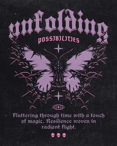 the cover art for an upcoming album, titled'something possibilities'with a butterfly and cross on it