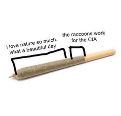 a pencil with the words i love nature so much and what a beautiful day for the cia