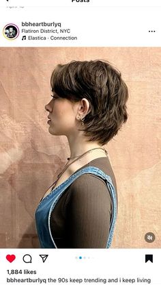 Queer Female Fashion, 90s Grunge Short Hair, Tomboy Haircut With Bangs, Tomboy Bob Haircut, 90s "bixie" Haircut Straight, Woman Mullet Short, Short Hair Square Face Pixie Cuts, Short Shag Thick Hair, Short Boyish Haircuts For Women