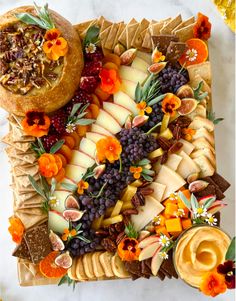 50+ Best Fall Charcuterie Boards You Need to Try! - Prada & Pearls 70s Charcuterie Board, Harvest Charcuterie Board Ideas, Vegan Charcuterie Board Fall, Fall Cozy Food, Boo Charcuterie Board Letters, Fall Cheese Platter Ideas, Pumpkin Spice Charcuterie Board, Cottagecore Charcuterie Board, Fall Harvest Charcuterie Board