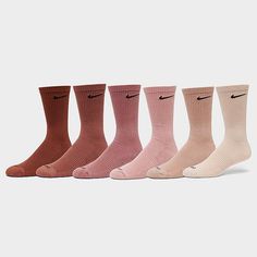 Nike Everyday Plus Cushioned Crew Training Socks (6-Pack) Womens Socks, Running Sandals, All Black Shoes, Black Shoes Men, Nike Socks, Fit Womens, Big Clothes, New Balance Women, Newest Jordans