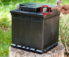 an old battery with the words three simple steps how to recondition old batteries