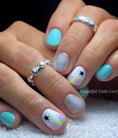 Quick Nail Art, Chevron Nails, Heart Nail Art, Crazy Nails, Nail Art Designs Videos, July Nails, Round Nails, Pastel Nails