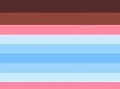 an abstract background with horizontal stripes in pink, blue and brown