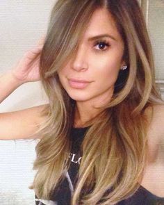 26.Long Layered Hairstyle Hair Colorful, Marianna Hewitt, Popular Hair, Balayage Brunette, Long Blonde, Hair Color And Cut, Long Layered Hair, Orange Hair