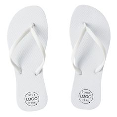 Employee Uniform, White Flip Flops, Logo Minimalist, Flip Flop Shoes, Business Events