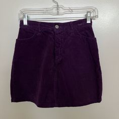 New Been Worn! Runs Kinda Small! Love And Is So Cute!! Comment If You Have Any Questions!! Casual Purple Mini Skirt For Fall, Trendy Purple Cotton Skirt, Dark Purple Mini Skirt, Dark Purple Skirt, Brandy Melville Plaid Skirt, Cara Skirt, Brandy Melville Skirts, Brandy Melville Skirt, Brandy Melville Shorts