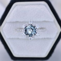 clio-https://clio.giliarto.com/ring/1/716 Snowflake Engagement Ring, Victorian Wedding Ring, Engagement Ring Victorian, Victorian Engagement Rings, Diamond Halo Engagement Ring, Colorless Diamond, 14k Rose Gold Ring, Rose Gold Engagement, Aquamarine Rings