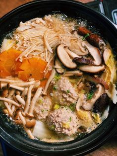 a bowl filled with lots of different types of food