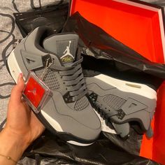 Jordan 4 Cool Greys Jordan 4 Cool Grey, Jordan 4 Fire Red, Cool Greys, Jordan 1 Blue, Jordan 4 White, Jordan 4’s, Grey Jordans, Jordan Retro 11