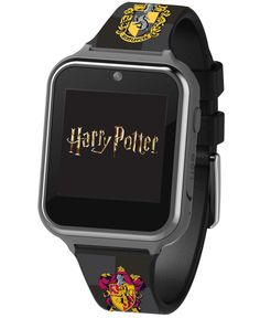 a smart watch with the harry potter logo on it