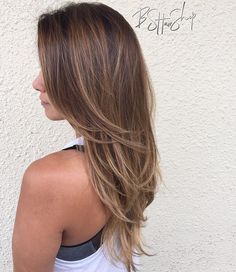 90 Best Long Layered Haircuts - Hairstyles For Long Hair 2019 Haircuts For Long Hair Straight, Trendy Balayage, Long Hair Cuts Straight, Brown To Blonde Balayage, Balayage Straight Hair, Bronde Balayage, Straight Hair Cuts, Brown Hair Balayage