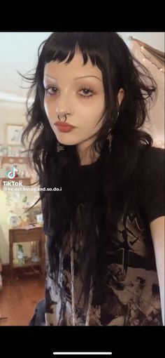 Alt Makeup, Swag Makeup, Dark Makeup, Alternative Hair, Hair Reference, Dream Hair, Pretty Makeup