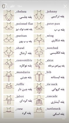 the different types of bras and their names in arabic, english or french language